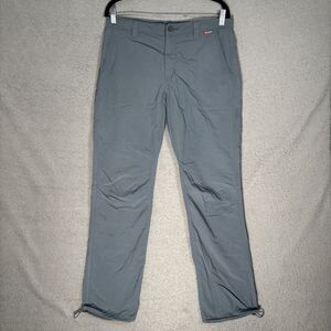Simms Fishing Pants Men’s Size 32R Blue Grey Cinch Ankle‎ Nylon Outdoors Sports
